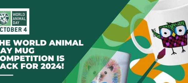 The World Animal Day mug competition is back for 2024!
